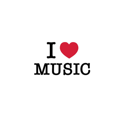 I love music